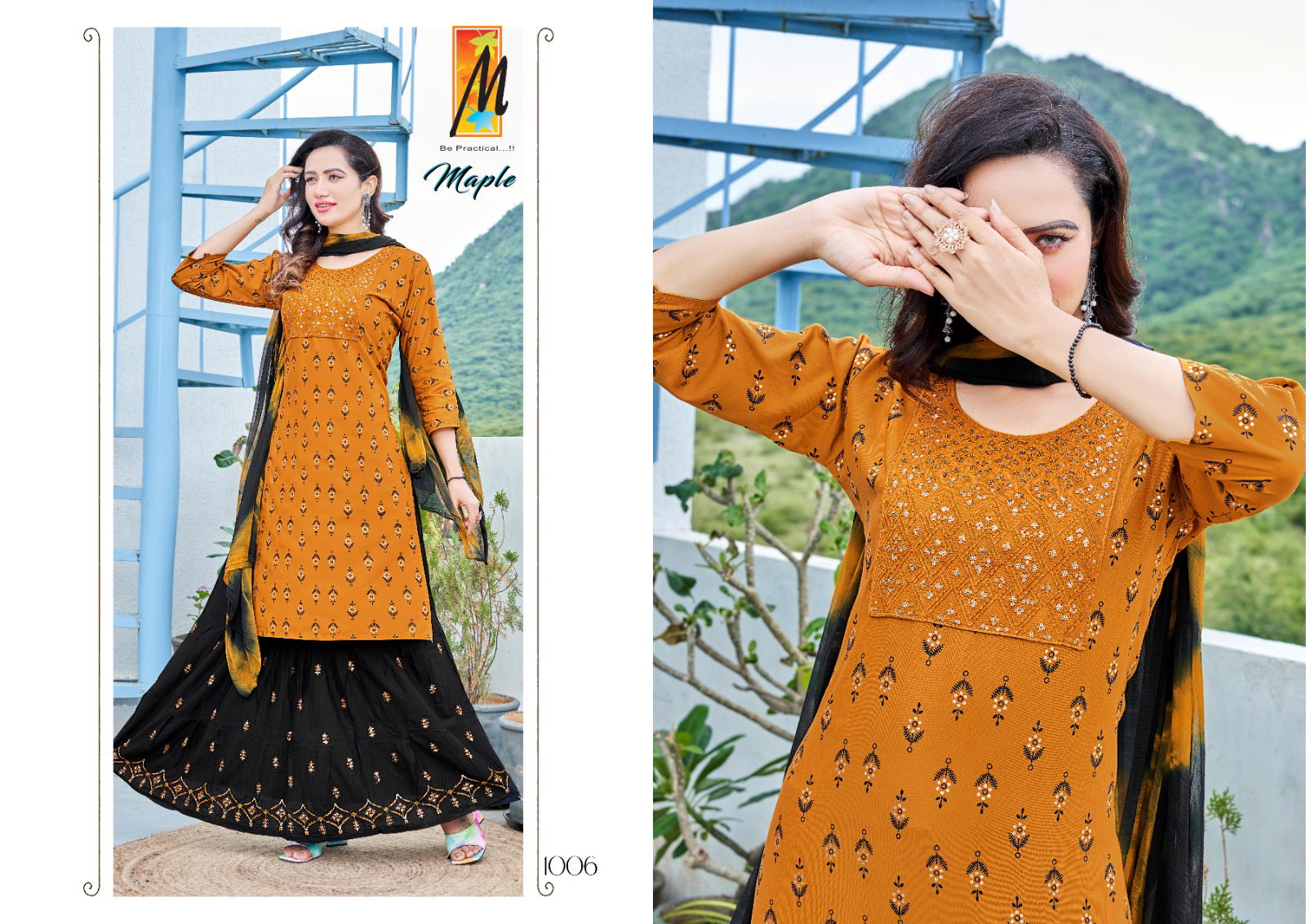 Maple By Master Designer Readymade Suits Catalog
